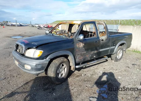 2000 Toyota Tundra Sr5 V8 из США, поврежденный, VIN 5TBRT3413YS064926